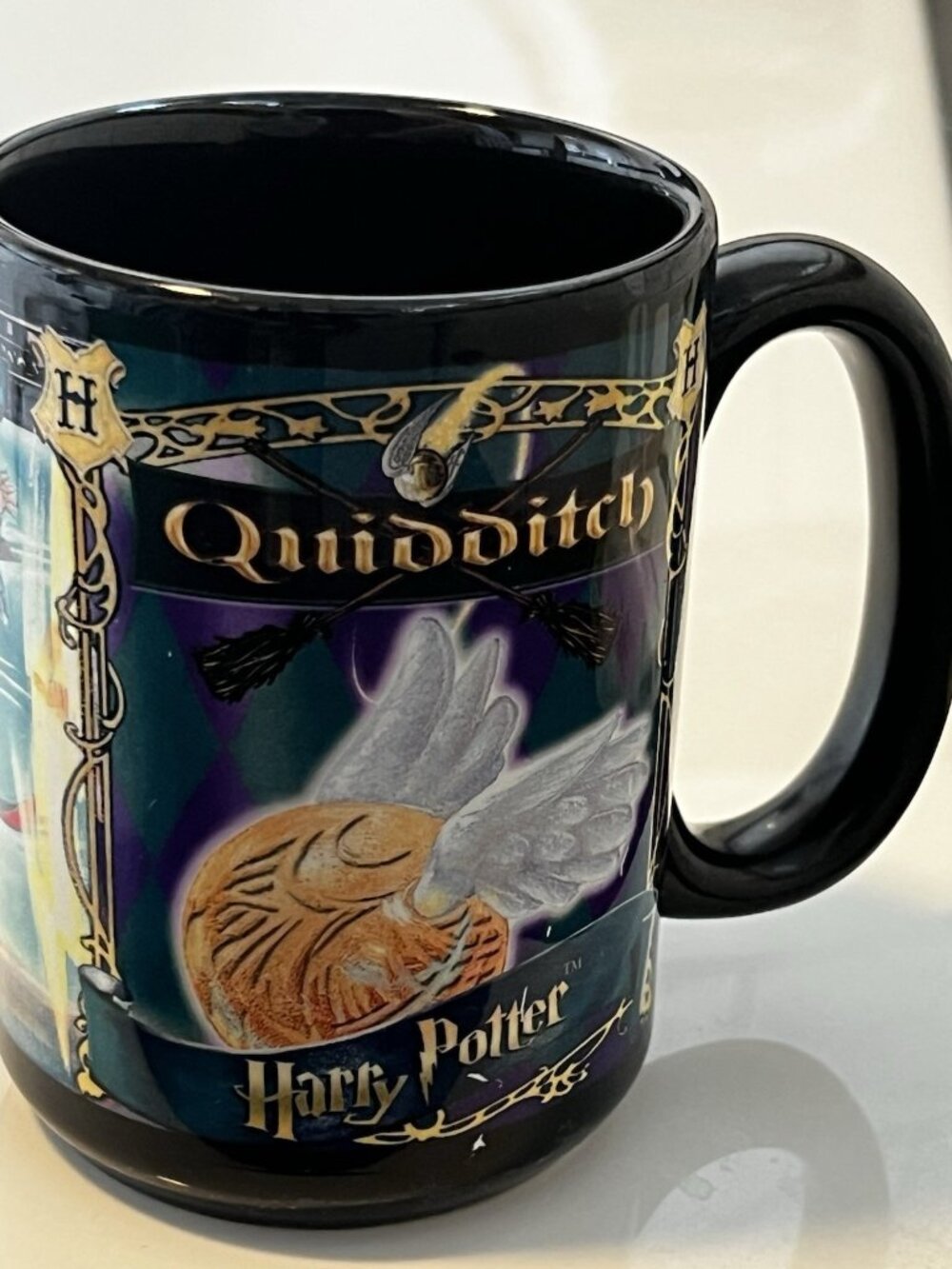 Y2K Vintage 2001 Harry Potter and the Sorcerer's Stone Quidditch Mug - Picture 12 of 13